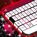 Tema de teclado de Llama Rosa APK