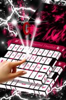 Pink Flame Keyboard Theme screenshot 2