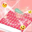 Pink Hexagon Buttons Theme