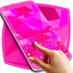 Pink Keyboard For Galaxy S5