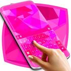 Pink Keyboard For Galaxy S5 simgesi