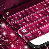 Pink Keyboard Theme (Free) icône