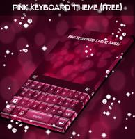 Pink Keyboard Theme (Free) capture d'écran 3