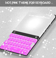 Hot Pink Theme for Keyboard screenshot 2
