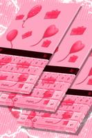 Pink Stuff Keyboard Theme Affiche