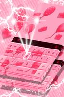 Pink Stuff Keyboard Theme capture d'écran 3