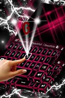 Pink Laser Keyboard Theme screenshot 2
