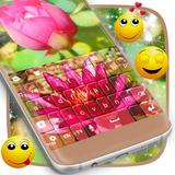 Pink Lotus Keyboard icon