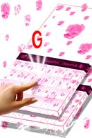 Pink Rose Keyboard capture d'écran 2