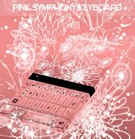 Pink Symphony Keyboard poster