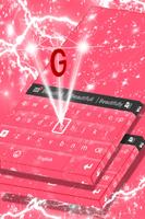 Pink Sparkle Keyboard Theme screenshot 3