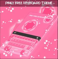 Pinky Free Keyboard Theme poster