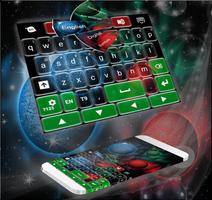 Planetas Keyboard Cartaz