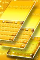 Pure Gold Keyboard captura de pantalla 3