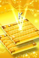 Pure Gold Keyboard captura de pantalla 2