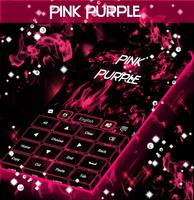 Pink Purple For GO Keyboard capture d'écran 2
