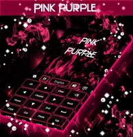 Rosa Roxo para GO Keyboard imagem de tela 2