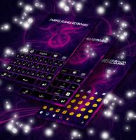 2 Schermata Purple Flames Keyboard