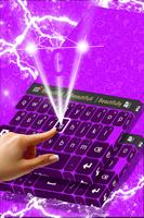 Purple Keyboard Theme capture d'écran 2
