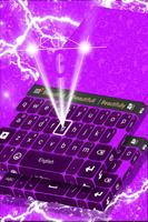 Purple Keyboard Theme capture d'écran 3