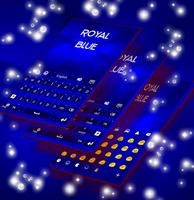 Royal Blue Keyboard تصوير الشاشة 2