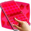 Rose Fuchsia Keyboard Theme