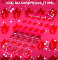 Tema Rosa Teclado Fuchsia imagem de tela 3