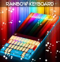 Rainbow Keyboard Affiche