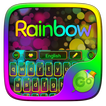 GO Keyboard Theme Rainbow