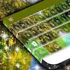 Tema do teclado verde ícone