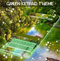 Green Keypad Theme plakat