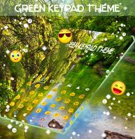 Tema do teclado verde imagem de tela 1