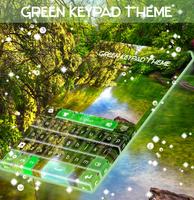 Green Keypad Theme capture d'écran 3