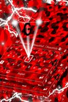 Red Camo Keyboard Theme ảnh chụp màn hình 3