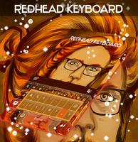 Redhead Teclado Poster