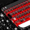 Red Neon Keyboard Theme