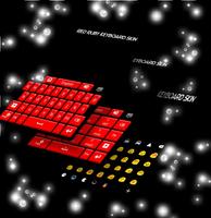 Red Ruby Keyboard Skin syot layar 2