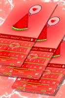 Watermelon Keyboard Theme poster