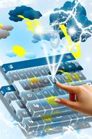 Weather Symbols Keyboard imagem de tela 1