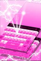 White and Pink Keyboard Theme screenshot 3