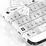 White Keyboard Theme icon