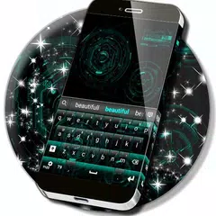 Techno Dark Keyboard Theme APK Herunterladen