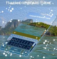 Thailand Keyboard Theme Affiche