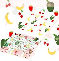 Tutti Frutti Keyboard Cartaz
