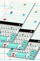 Cute Birds Keyboard Theme ポスター