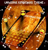 Tema Teclado Universo imagem de tela 1