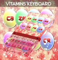Vitamins Keyboard Affiche