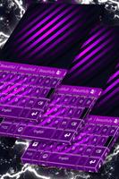Violet Free Theme for Keyboard poster