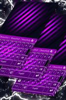 Violet Free Theme for Keyboard الملصق