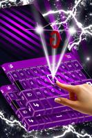 Violet Free Theme for Keyboard تصوير الشاشة 1